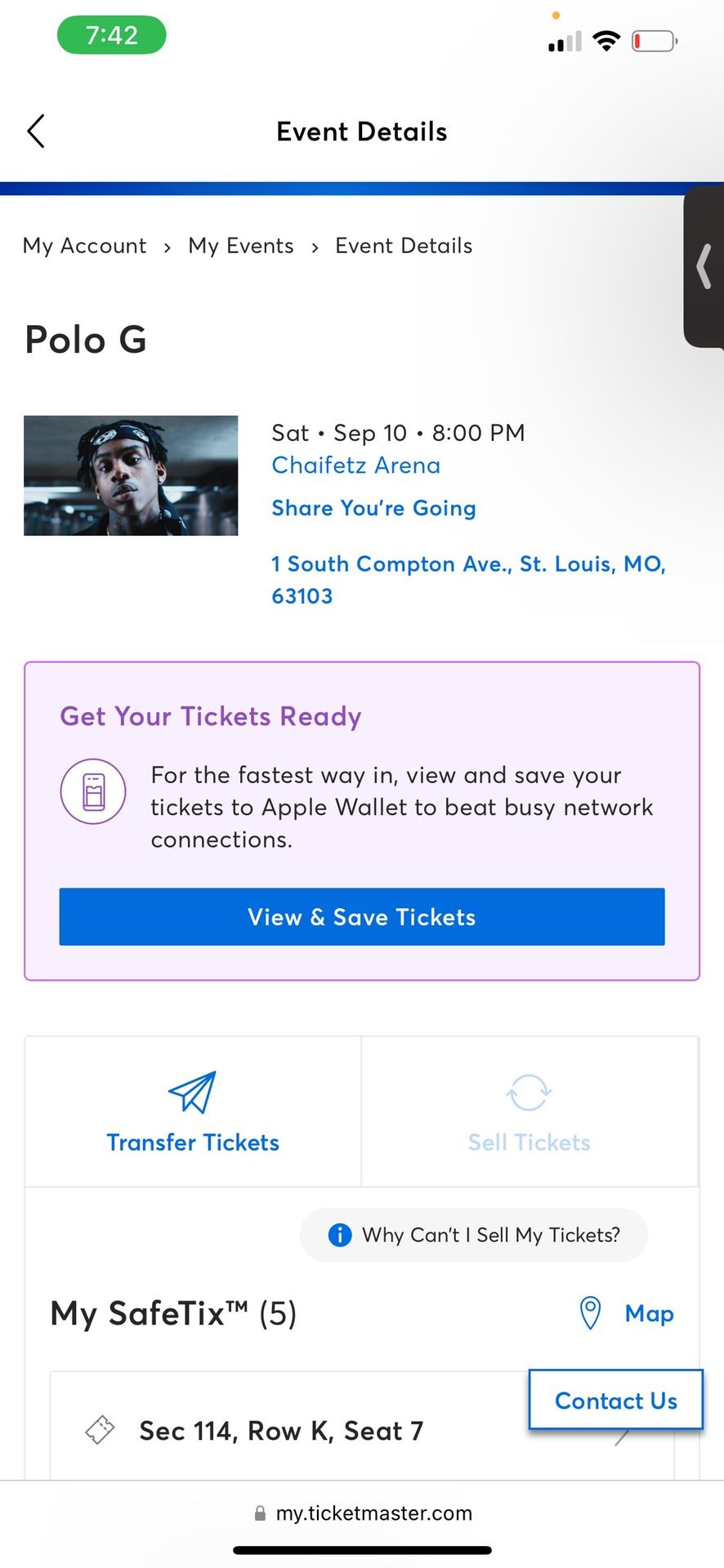 Polo G Concert -STL