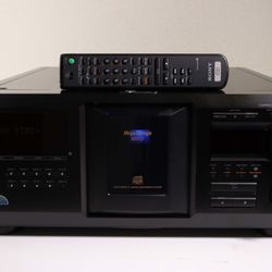 Sony CDP-CX400 400-Disc CD Carousel Changer Mega Compact Disc Player Jukebox With Remote 