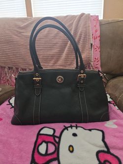 Dooney & Bourke Black Pebble Leather