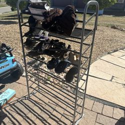Shoe Rack - Rolling 