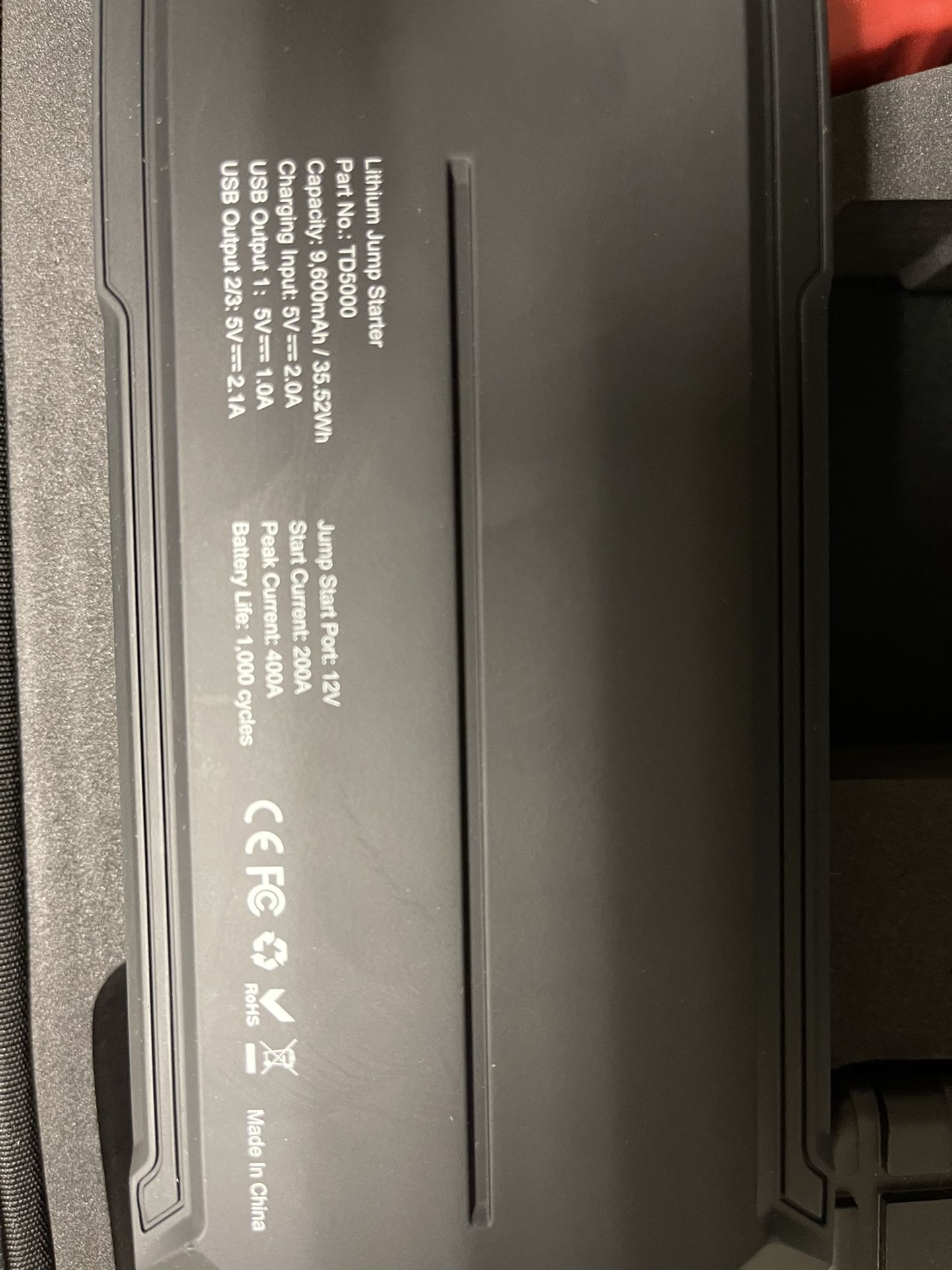 BLACK+DECKER J312B Power Station Jump Starter: 700 Peak/300 Instant Amps,  USB Port, Battery Clamps for Sale in San Bernardino, CA - OfferUp