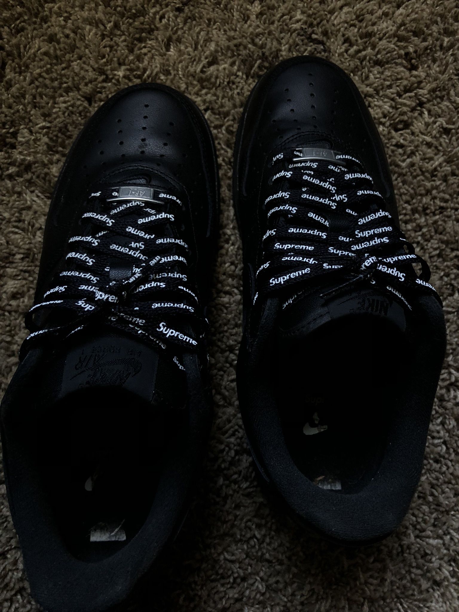 Black Supreme Airforces