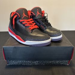Jordan 3 Retro Crimsons Size 12 Men’s