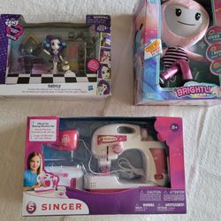 Brightlings - My Little Pony - S Singer - KindiKids Minis - Huge Collection Of Girls Toys ! Mostly  Brand New  & Hardly Used! SOLD SEPARATELY! 