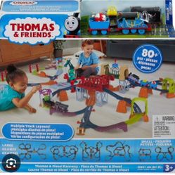 Thomas And Friends Plastic Train Track