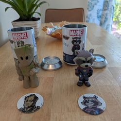 Funko Vinyl Soda Can Collectible Groot and Rocket