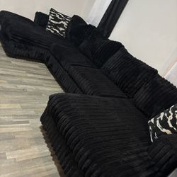 OVERSIZED U Sectional Sofa Couch 