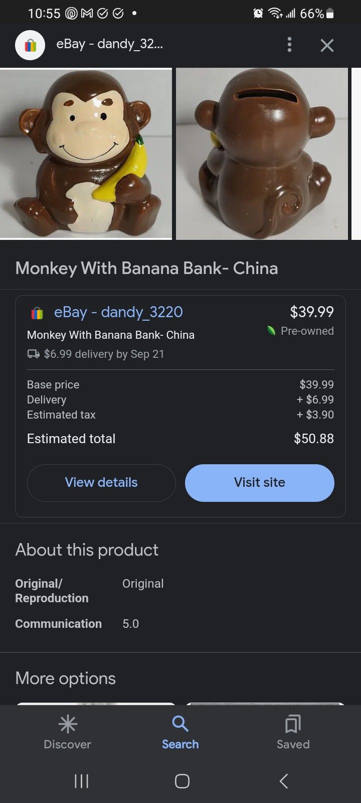 Monkey With Banana 