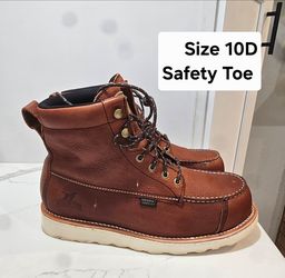 Red Wings Irish Setter Safety Toe Work Boots 10D
