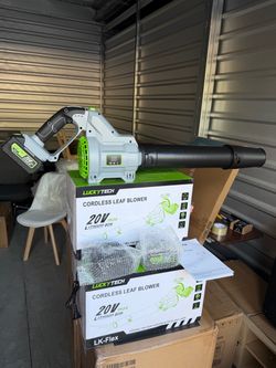 Brand New Cordless Leaf Blower with 2 batteries.