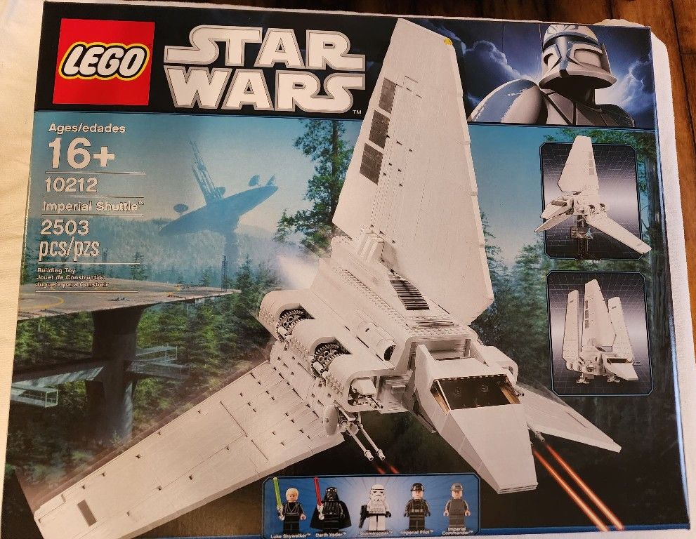 Lego 10212 Lego Darth Vader Imperial Shuttle Darth Vader 10212