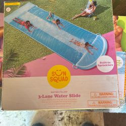 Water Slides 3 Lane   20$ Each. I Have 3 