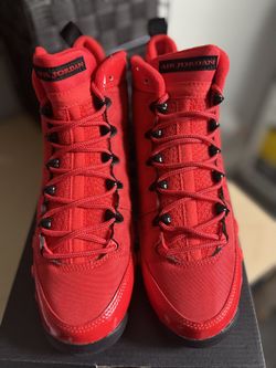 Air Jordan 9 Retro (GS) Chile Red