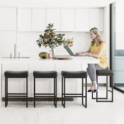 Set Of 4 Farmhouse Barstools