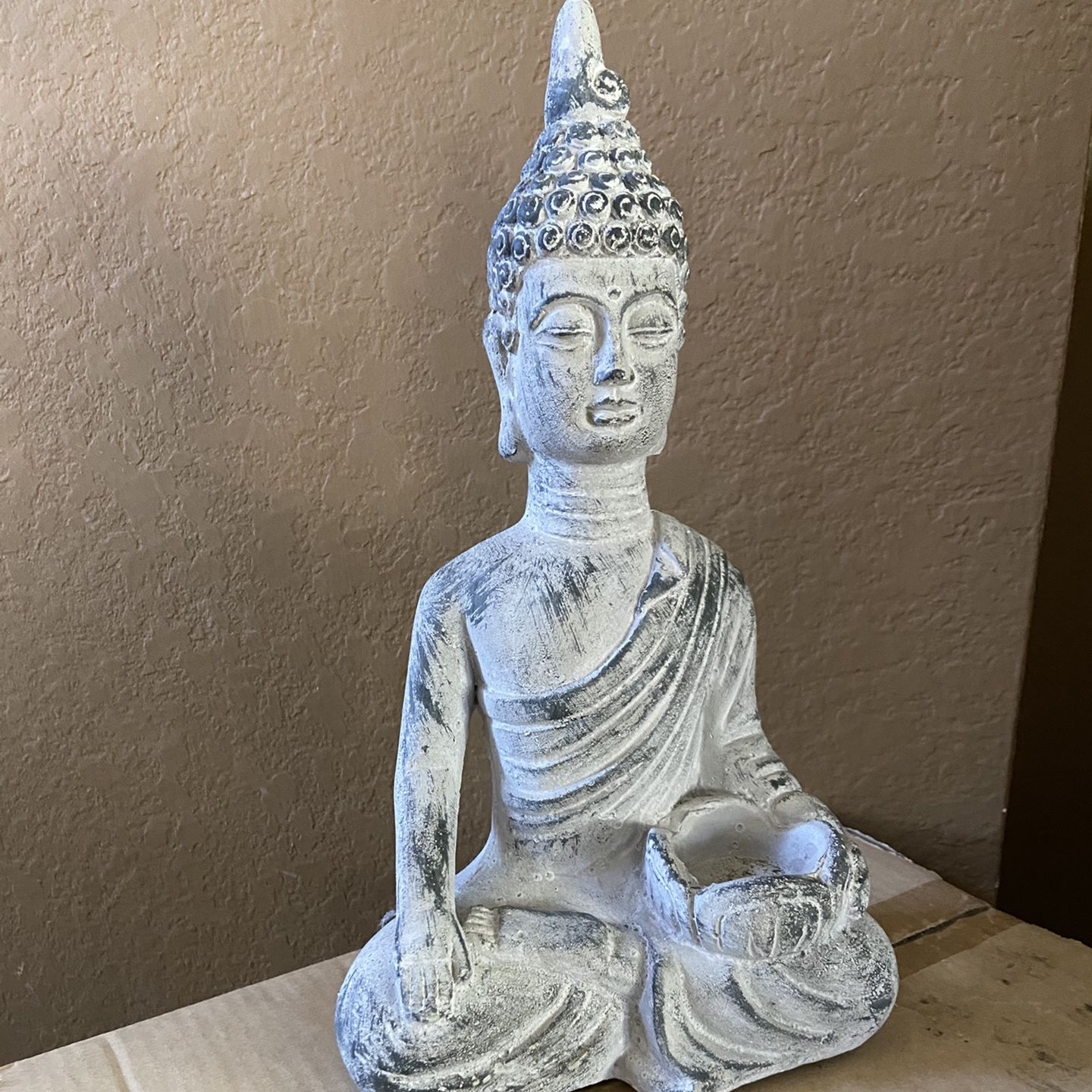Buddha With Tea Light Candle Holder