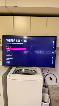 LG 55” 4K UHD