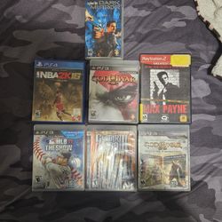 Ps4, Ps3 And Psp Games