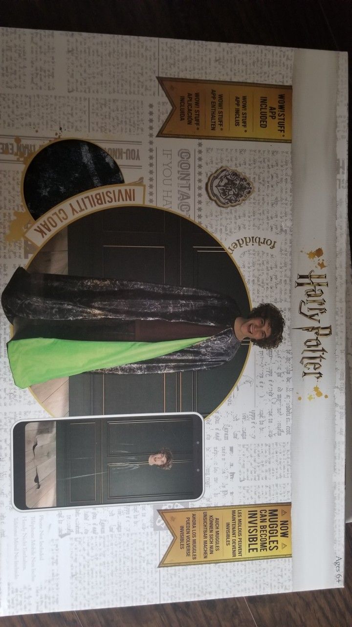 Brand-new Harry Potter Invisibility Cloak