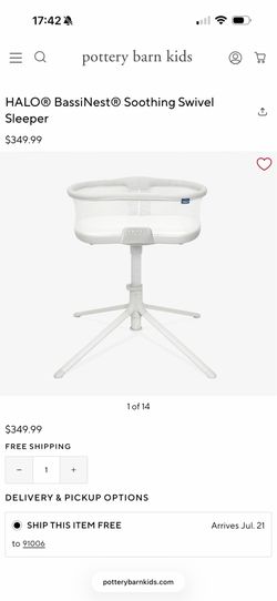 Halo bassinet HALO® BassiNest® Soothing Swivel Sleeper