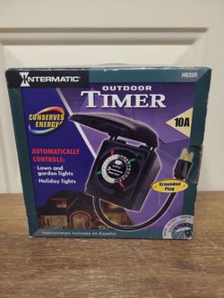 Intermatic outdoor timer