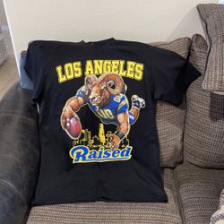 Size Large, Los Angeles Raised T-Shirt. New.