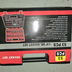 53 PCS 1/4" DR.Socket Set