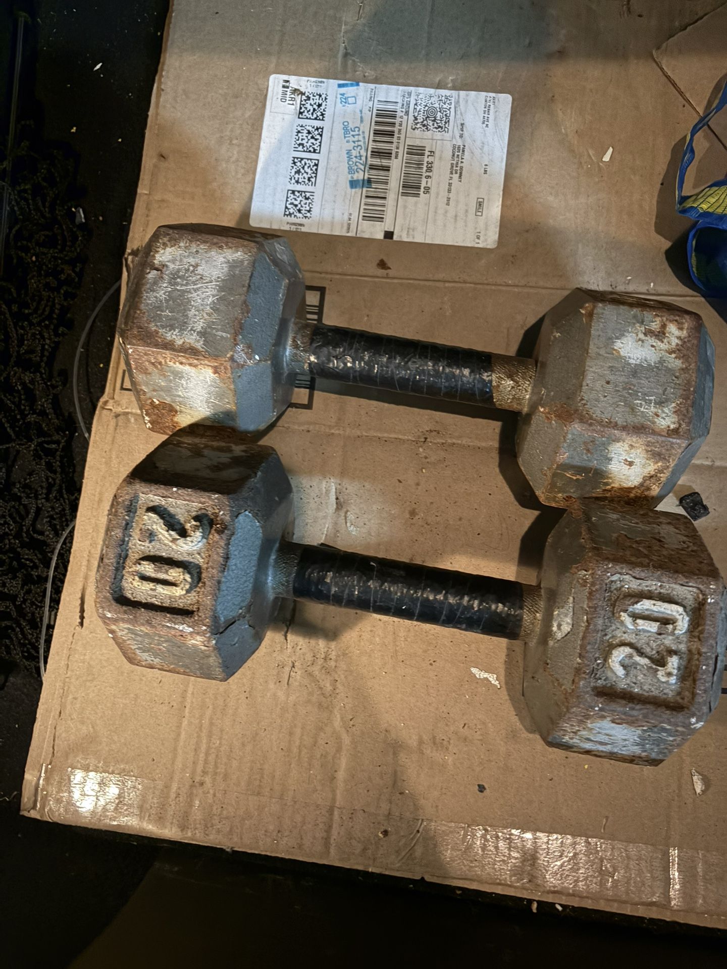 20Lb Dumbells