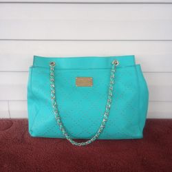 Bebe turquoise blue tote Bag