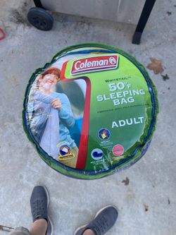 That's a Coleman Whitetail 50°F Sleeping Bag.