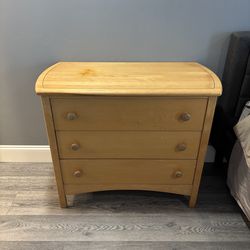 Beautiful 3 Drawer Wood Dresser