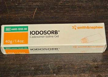 Iodosorb Cadexomer Iodine Gel Tube 1.4oz 