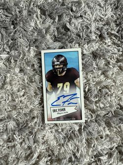 Eric Fisher Signed Mini Card
