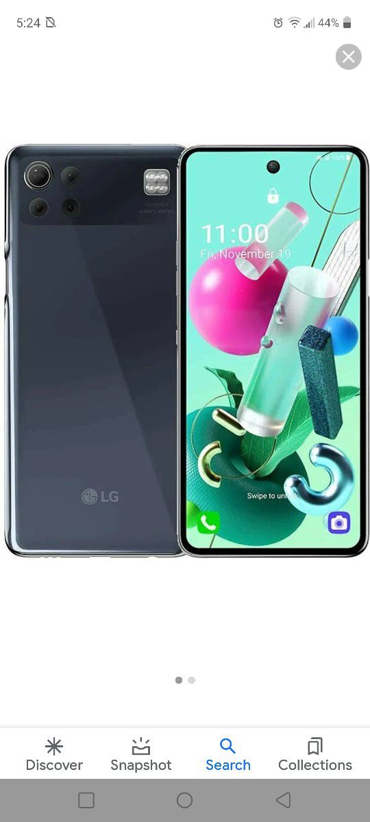 Lg K92 5g Lm-k920am -128gb - Gray for cricket