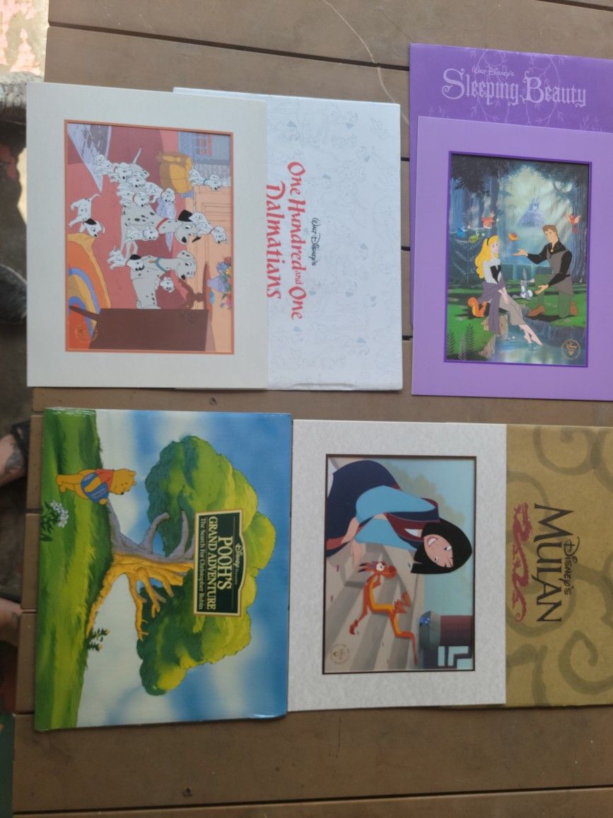 Disney lithographs