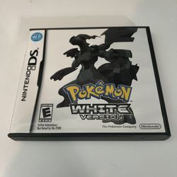 Pokemon White Version Authentic CASE ONLY With All Manuals/Info