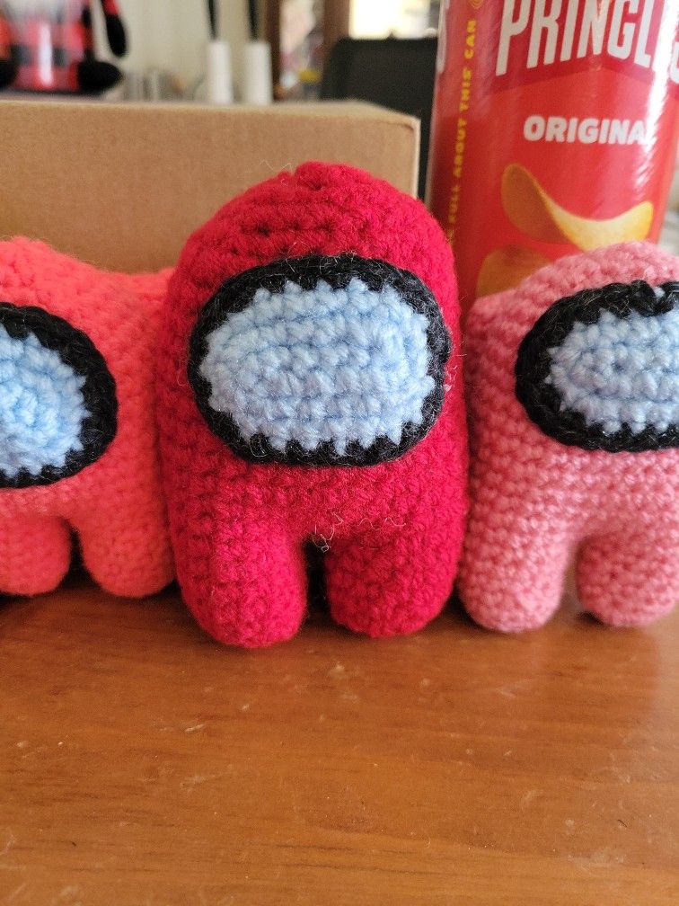 Among Us Crochet Plushies