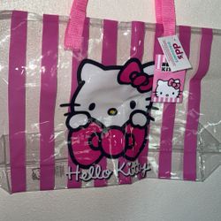 Hello Kitty Clear Tote Bag