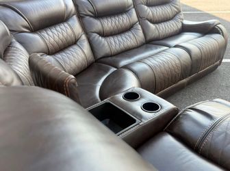 🛋️ Sectional Couch/Sofa - Recliners - Brown - Delivery Available 🚛