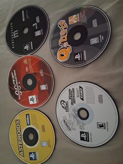 Ps1, Ps2, and wii games