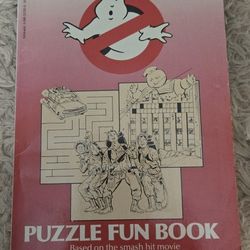 Ghostbusters Puzzle Fun Book