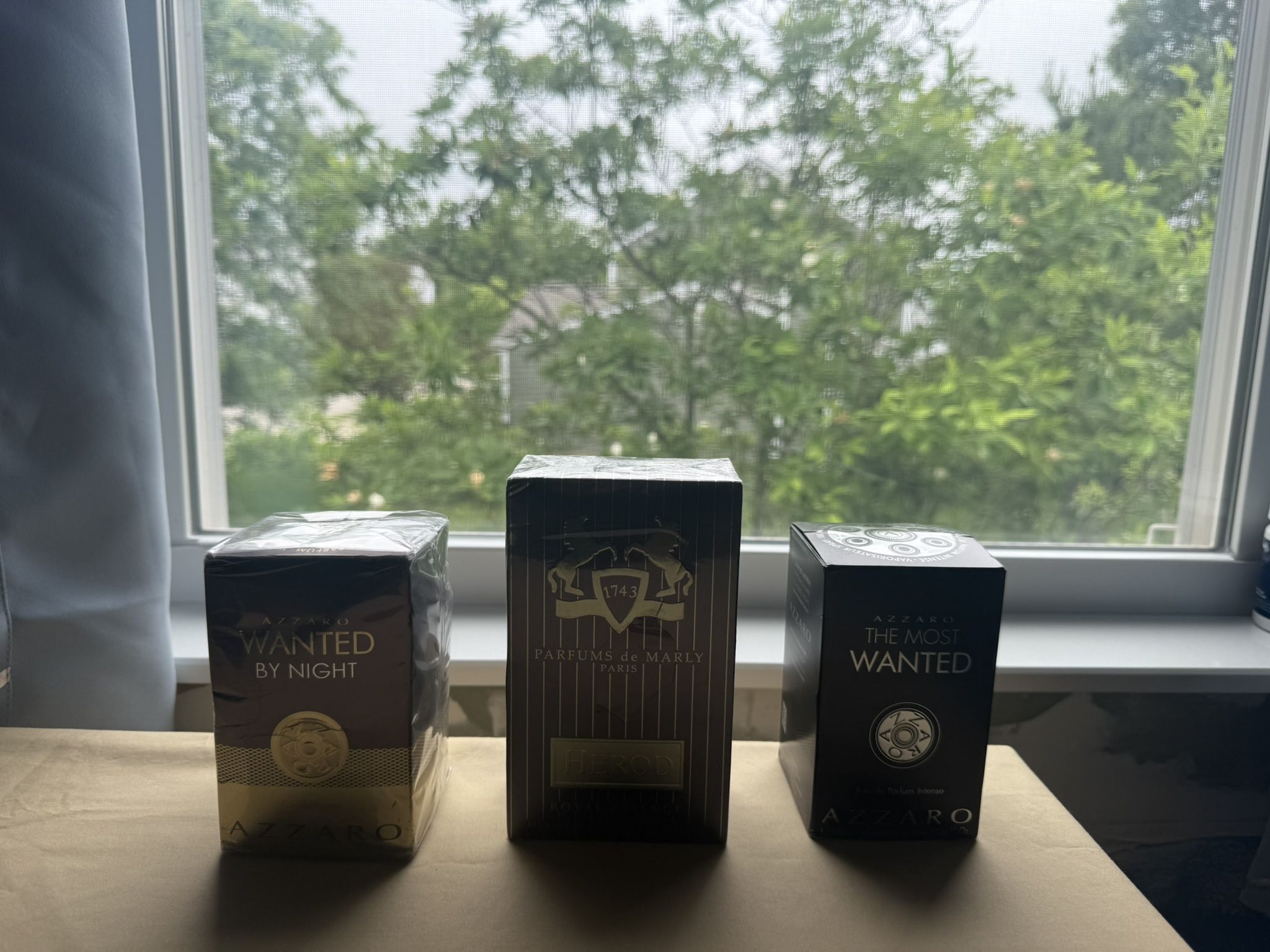 Jean Paul Gautier Le Male + Parfum De Marley Herod + Azzaro Most Wanted + Azarro Wanted By Night