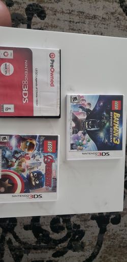 3 Pack Lego 3ds Games For sale