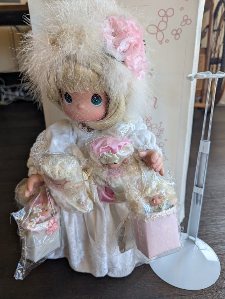 Precious Moments Doll "Make Every Moment Precious" 16" New In Box