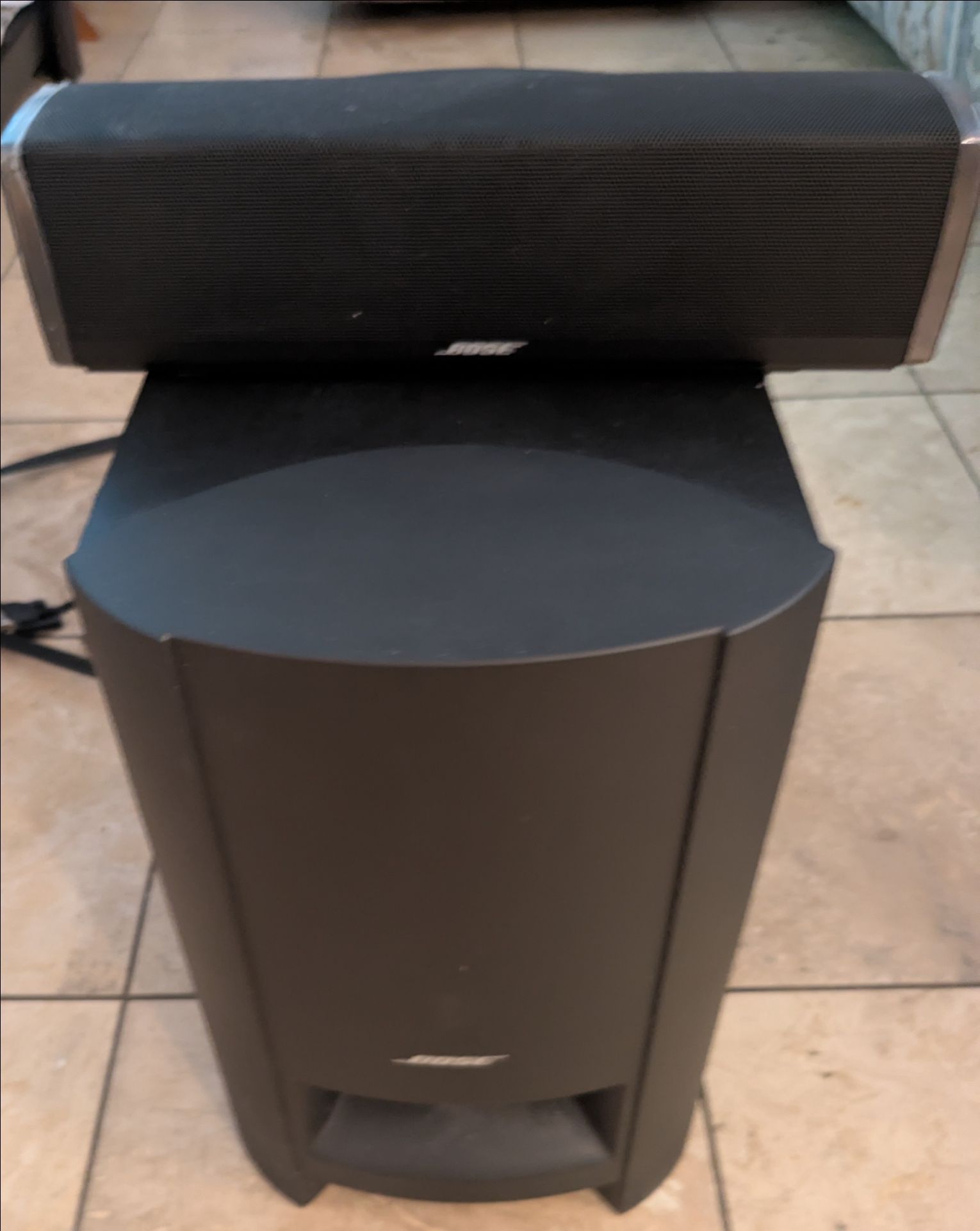 Bose Cinemtate home audio