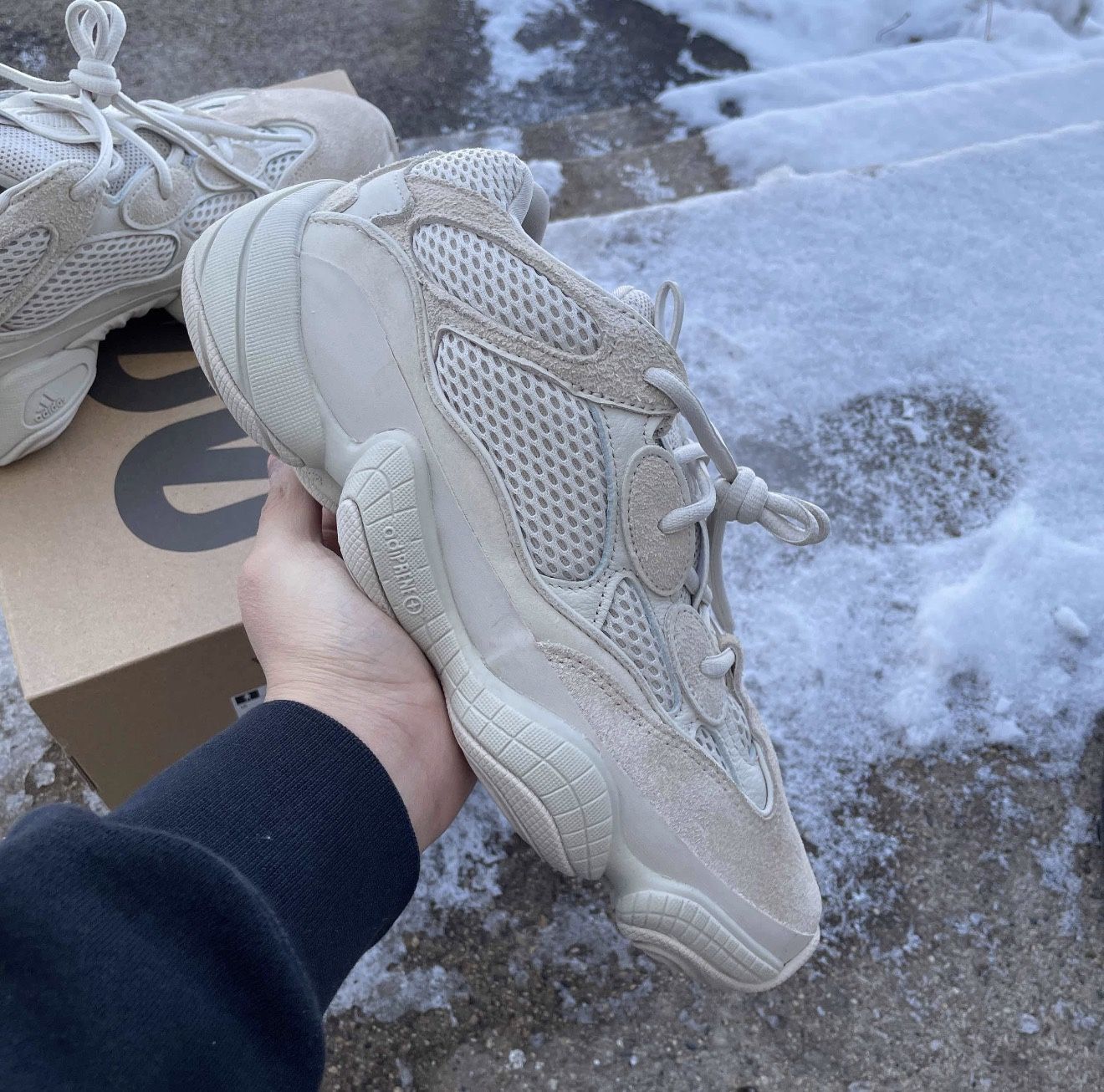 Yeezy 500 Blush Size 9 DB2908