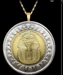 King Tut Gold Platted Neckless 