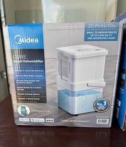Midea Cube Smart Dehumidifier 20 Pints/Day