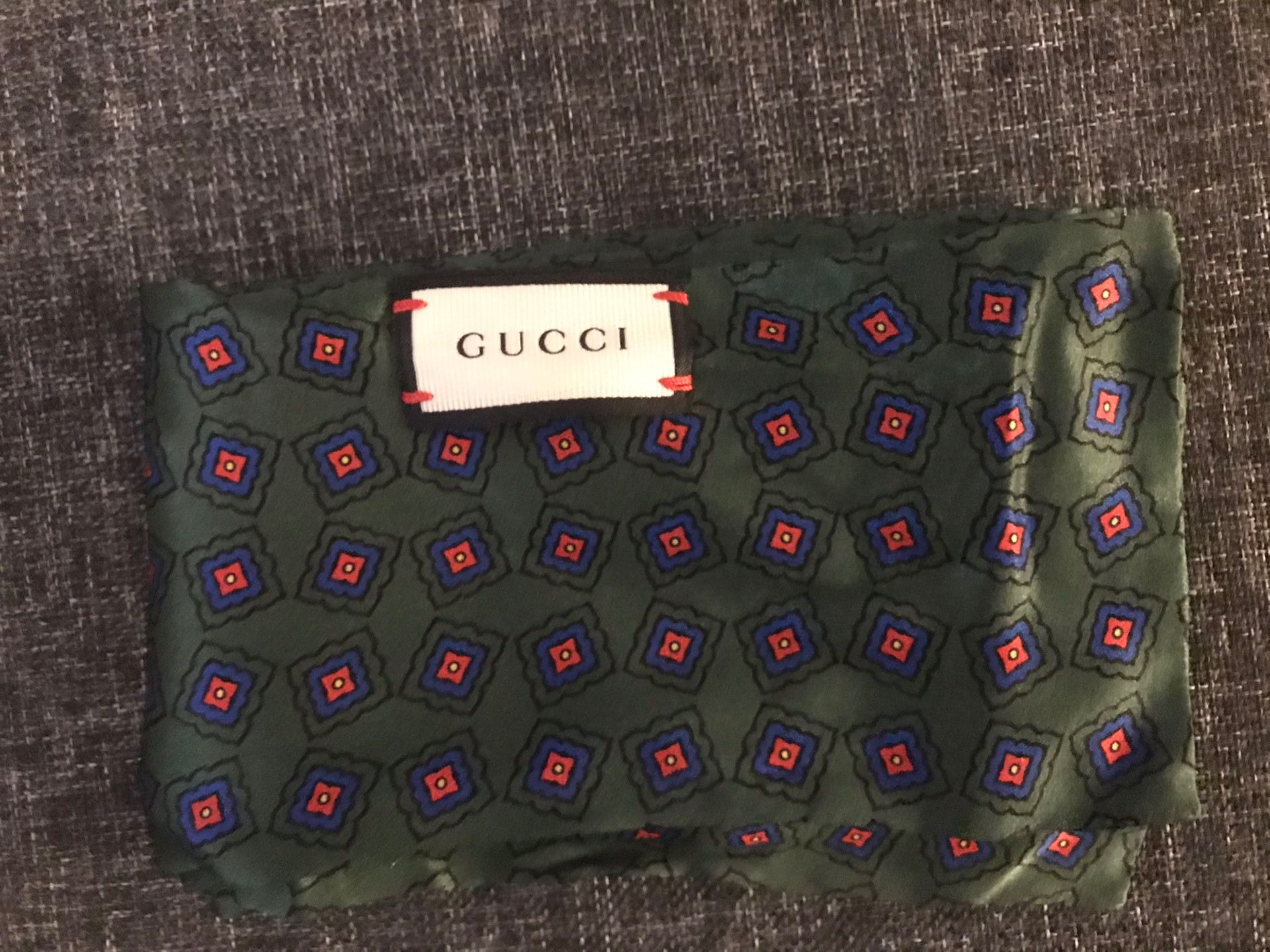 Gucci Silk scarf/twilly/headband In Green