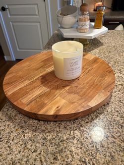 Wooden Lazy Susan 15.5”