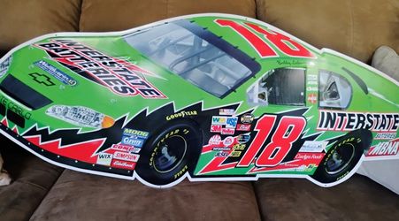 NASCAR Metal Sign #18 Man Cave